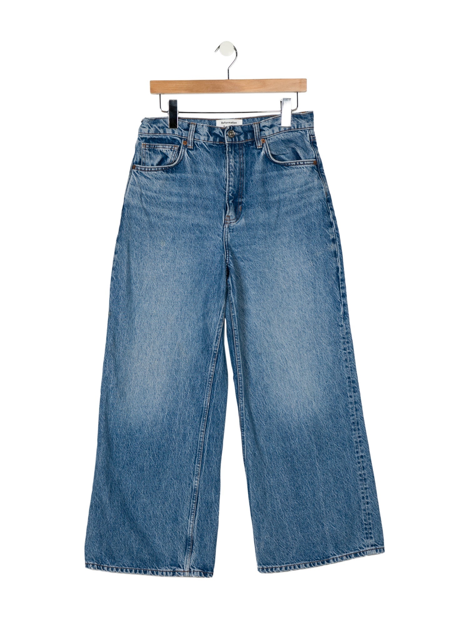 Reformation High-Rise Wide Leg Jeans