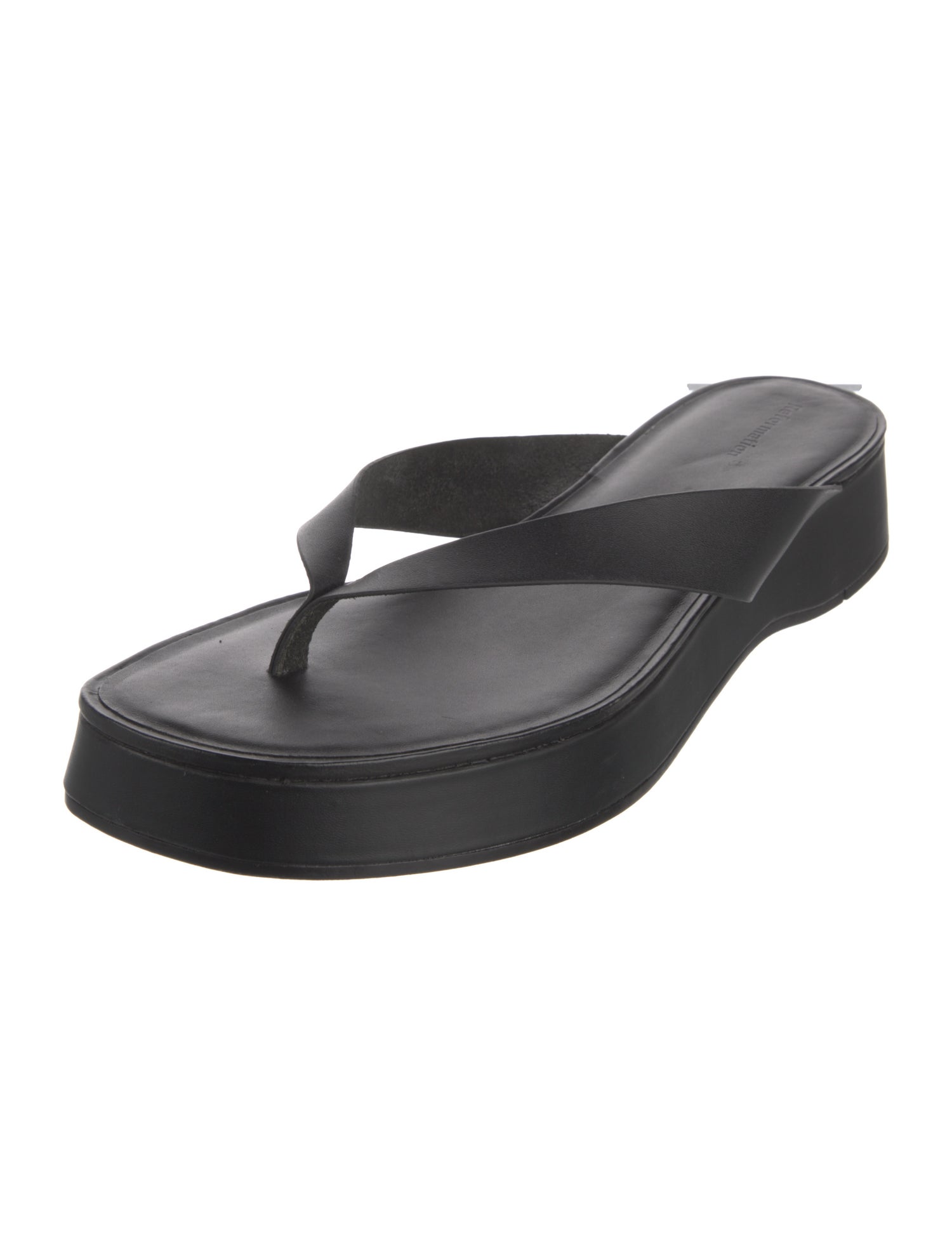 Reformation Leather Flip Flops