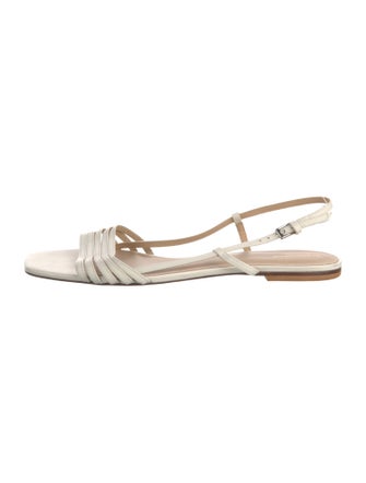 Reformation Leather Slingback Sandals