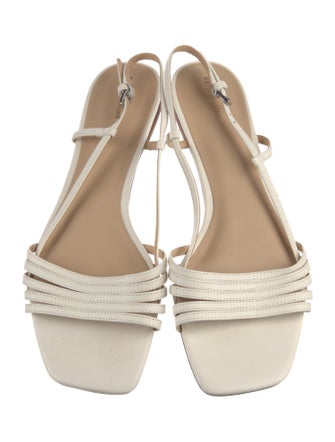 Reformation Leather Slingback Sandals