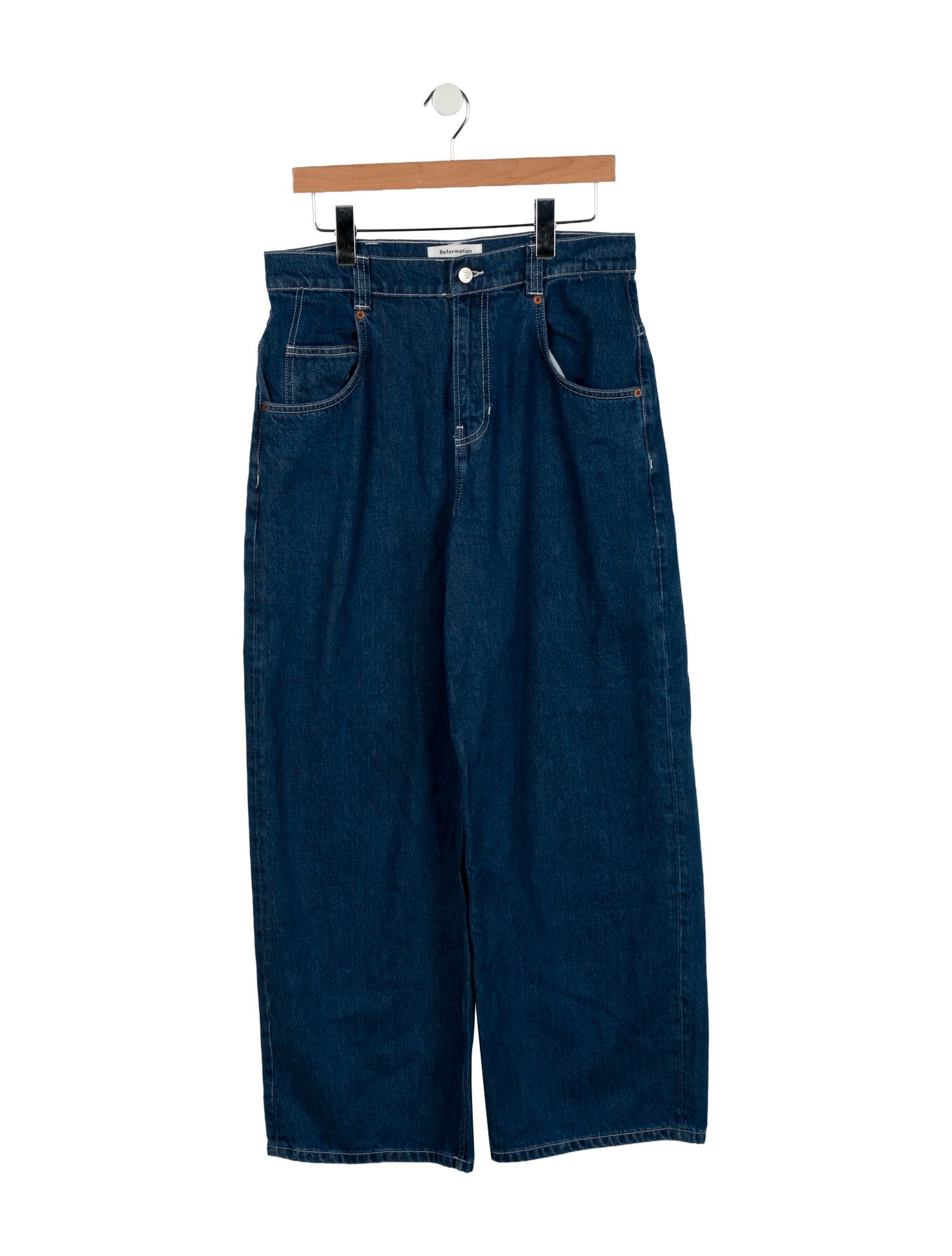 Reformation High-Rise Wide Leg Jeans