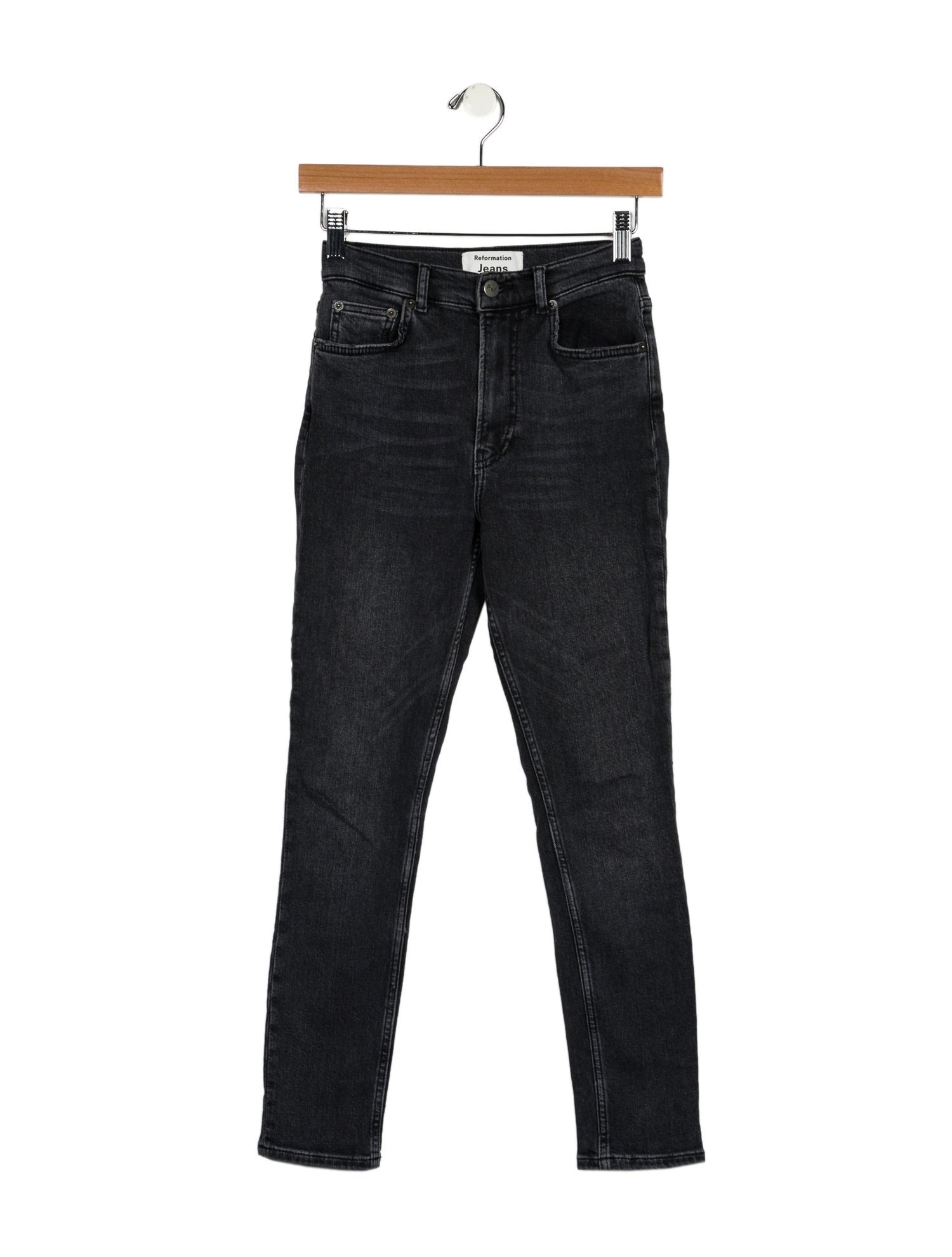 Reformation Mid-Rise Skinny Leg Jeans