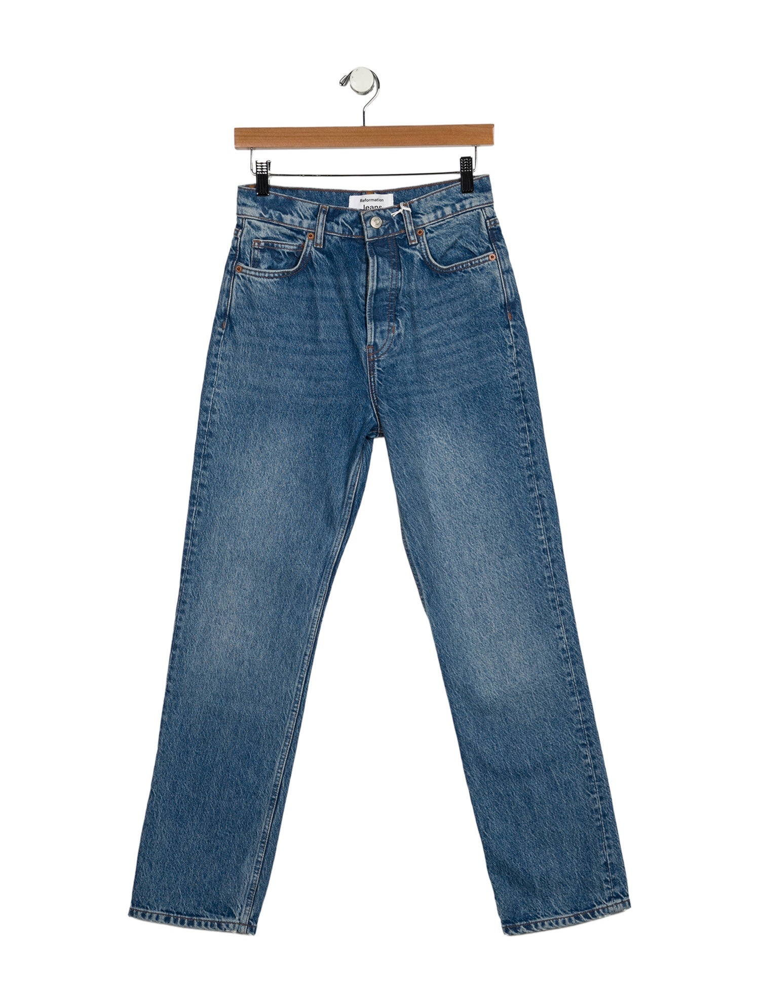 Reformation High-Rise Straight Leg Jeans w/ Tags