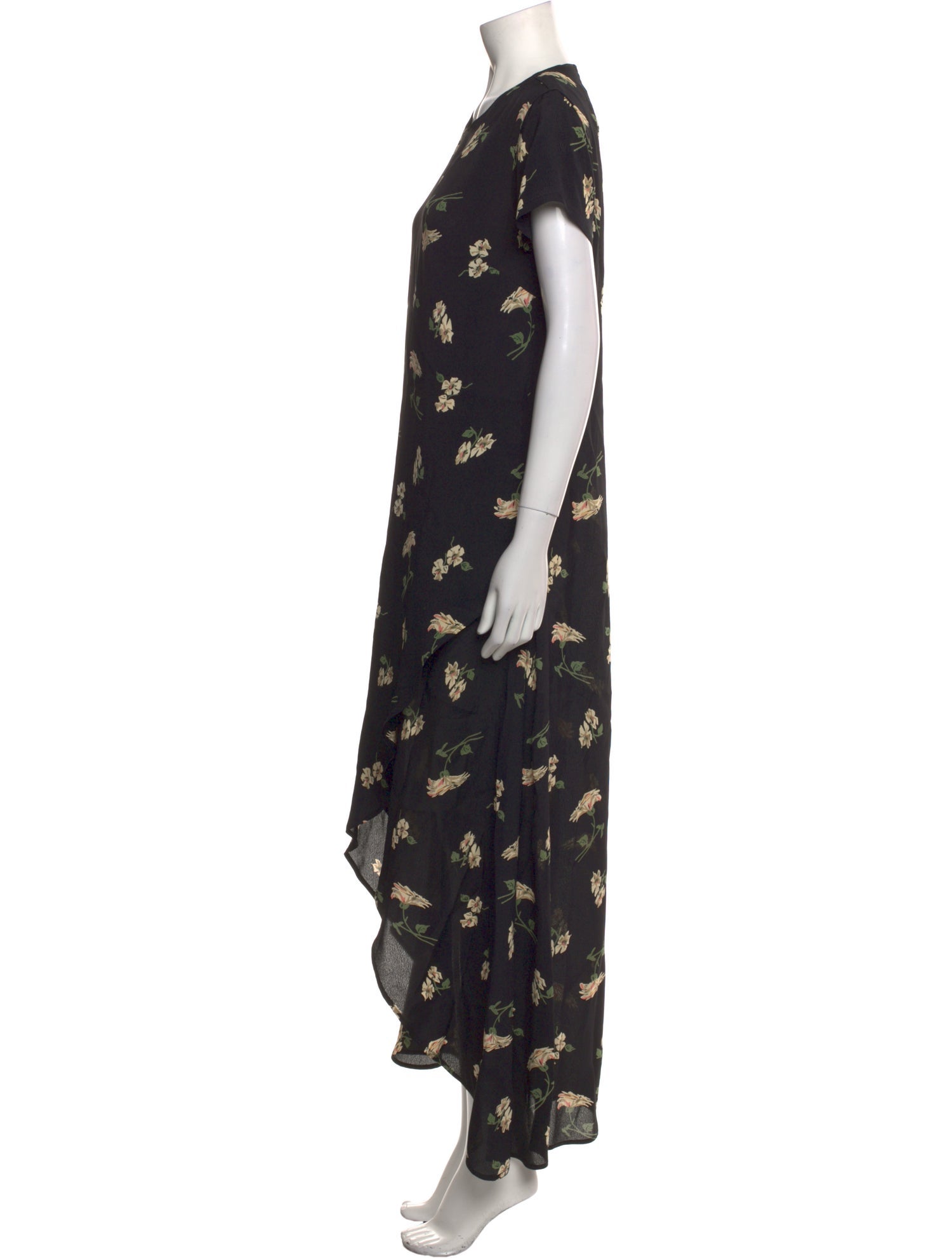 Reformation Floral Print Long Dress