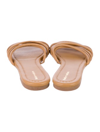 Reformation Leather Slides