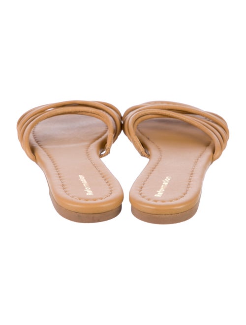 Reformation Leather Slides