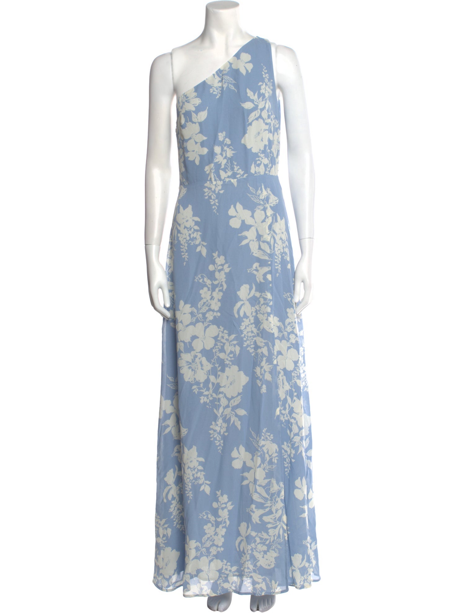 Reformation Floral Print Long Dress