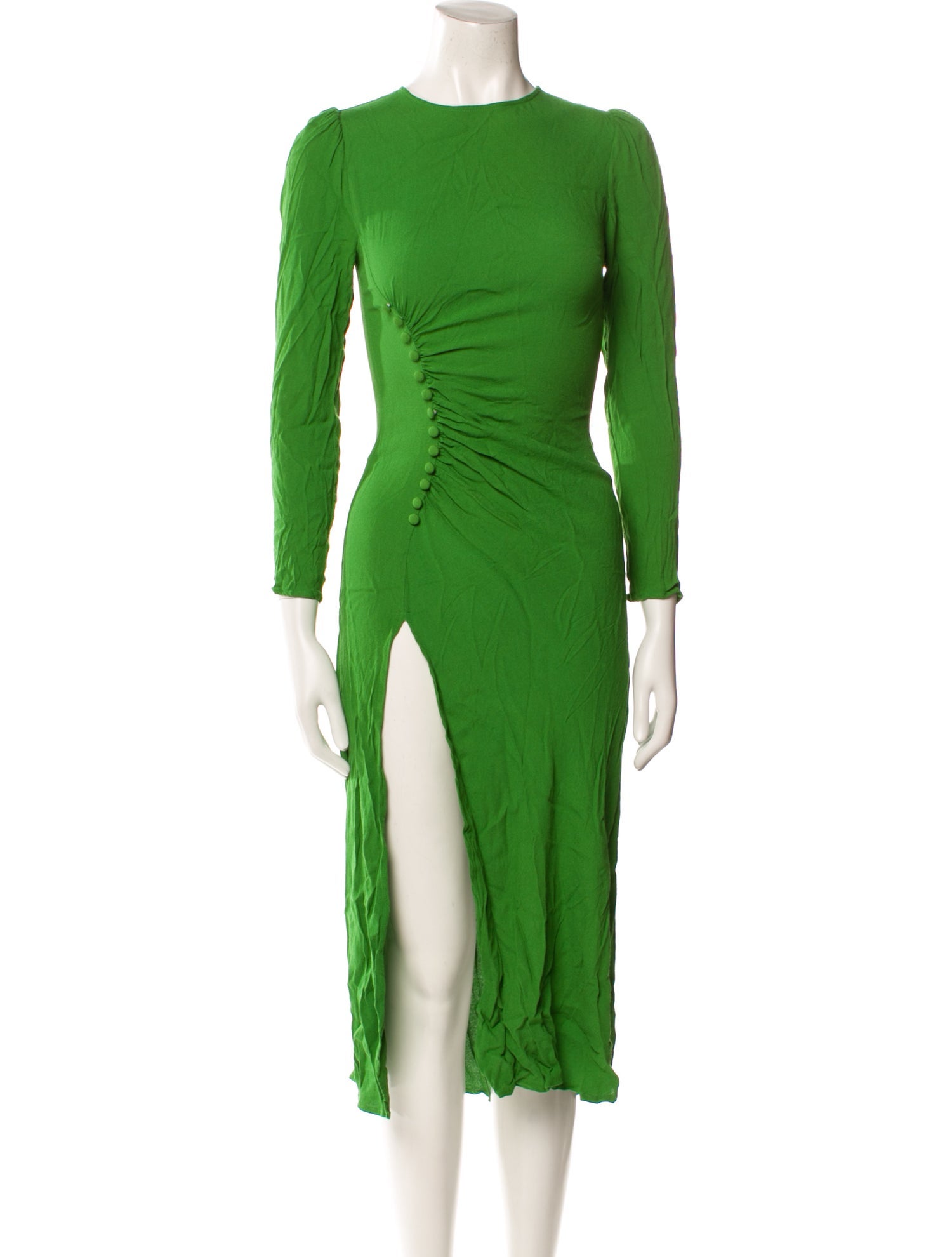 Reformation Crew Neck Midi Length Dress