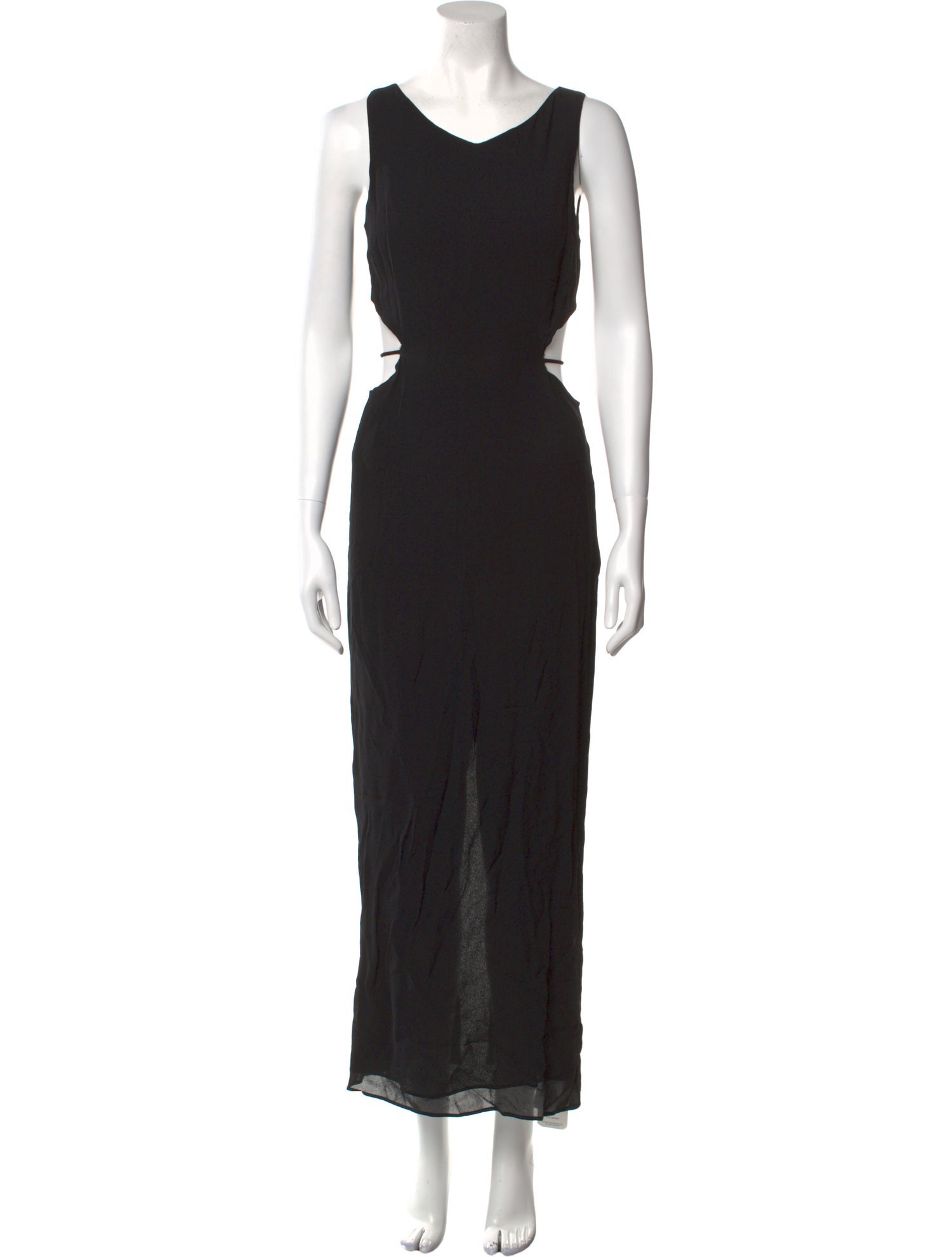 Reformation Scoop Neck Long Dress