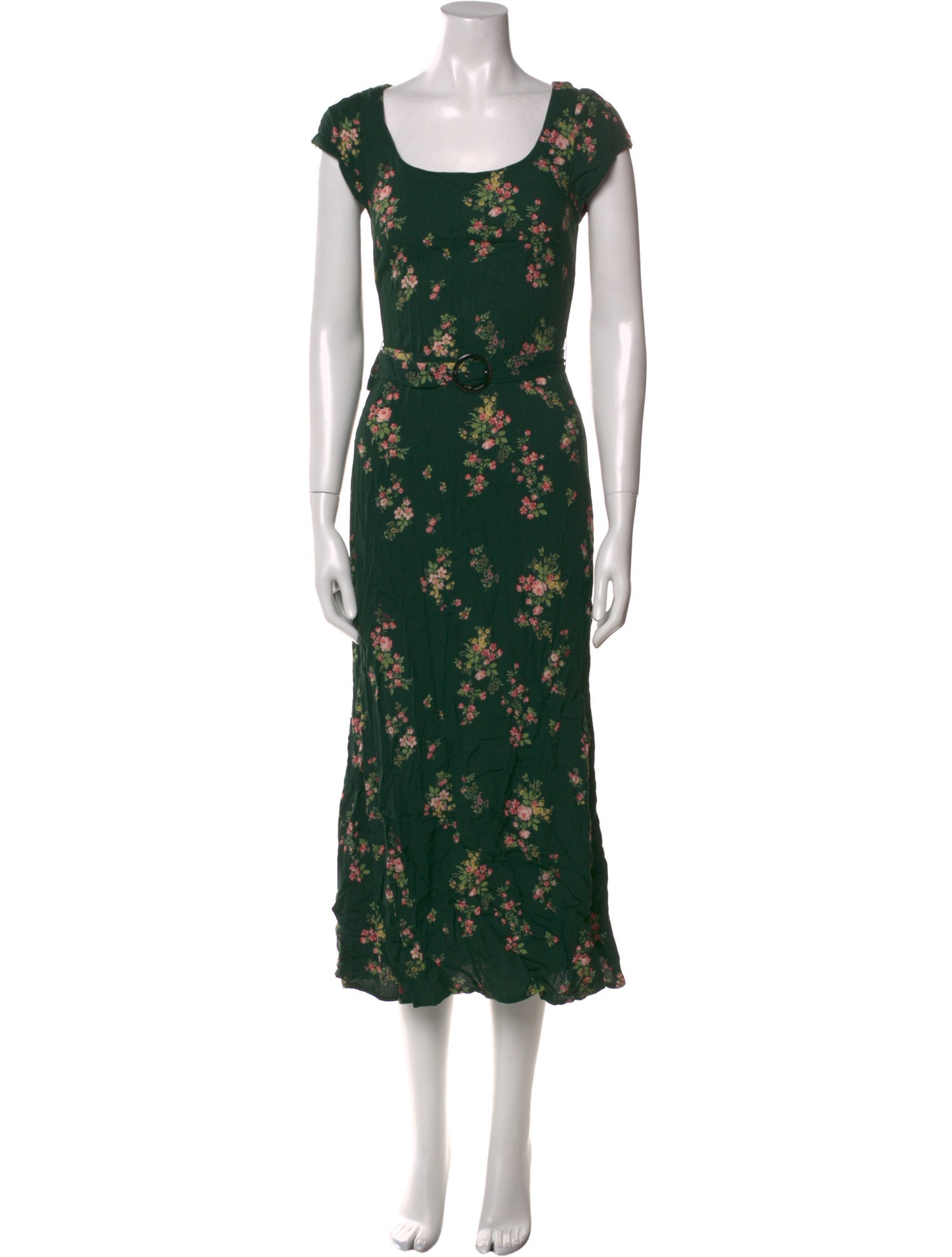 Reformation Floral Print Long Dress