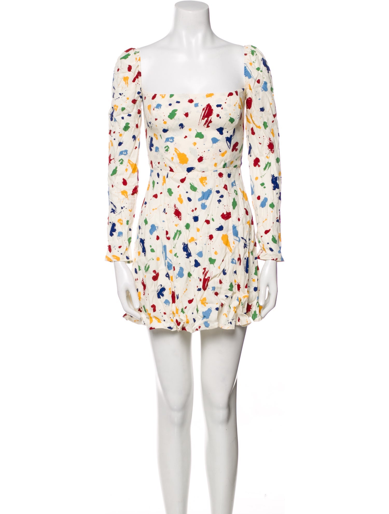 Reformation Printed Mini Dress