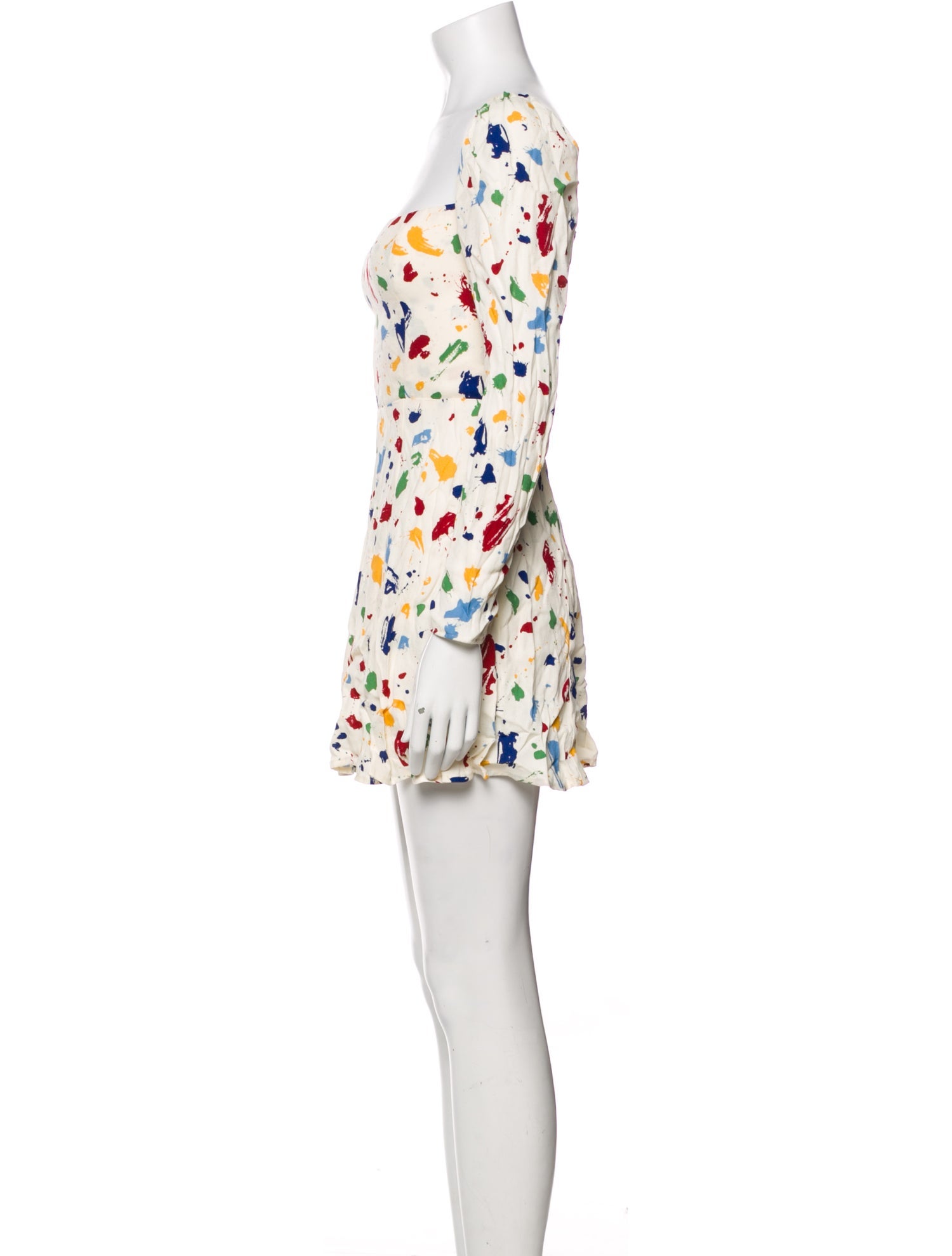 Reformation Printed Mini Dress