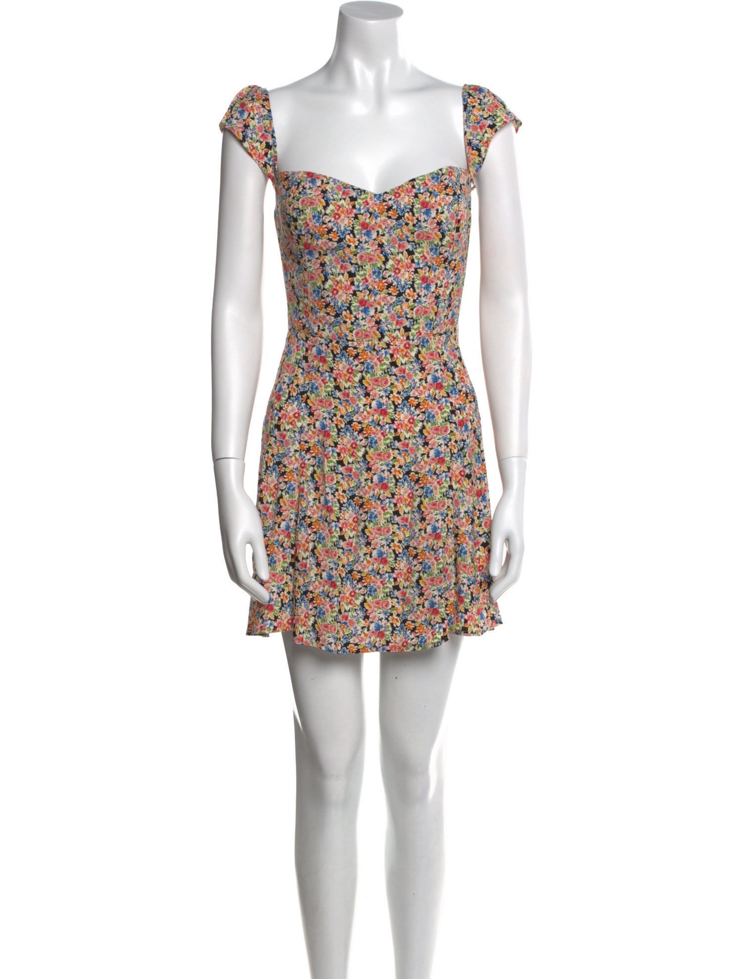 Reformation Floral Print Mini Dress w/ Tags
