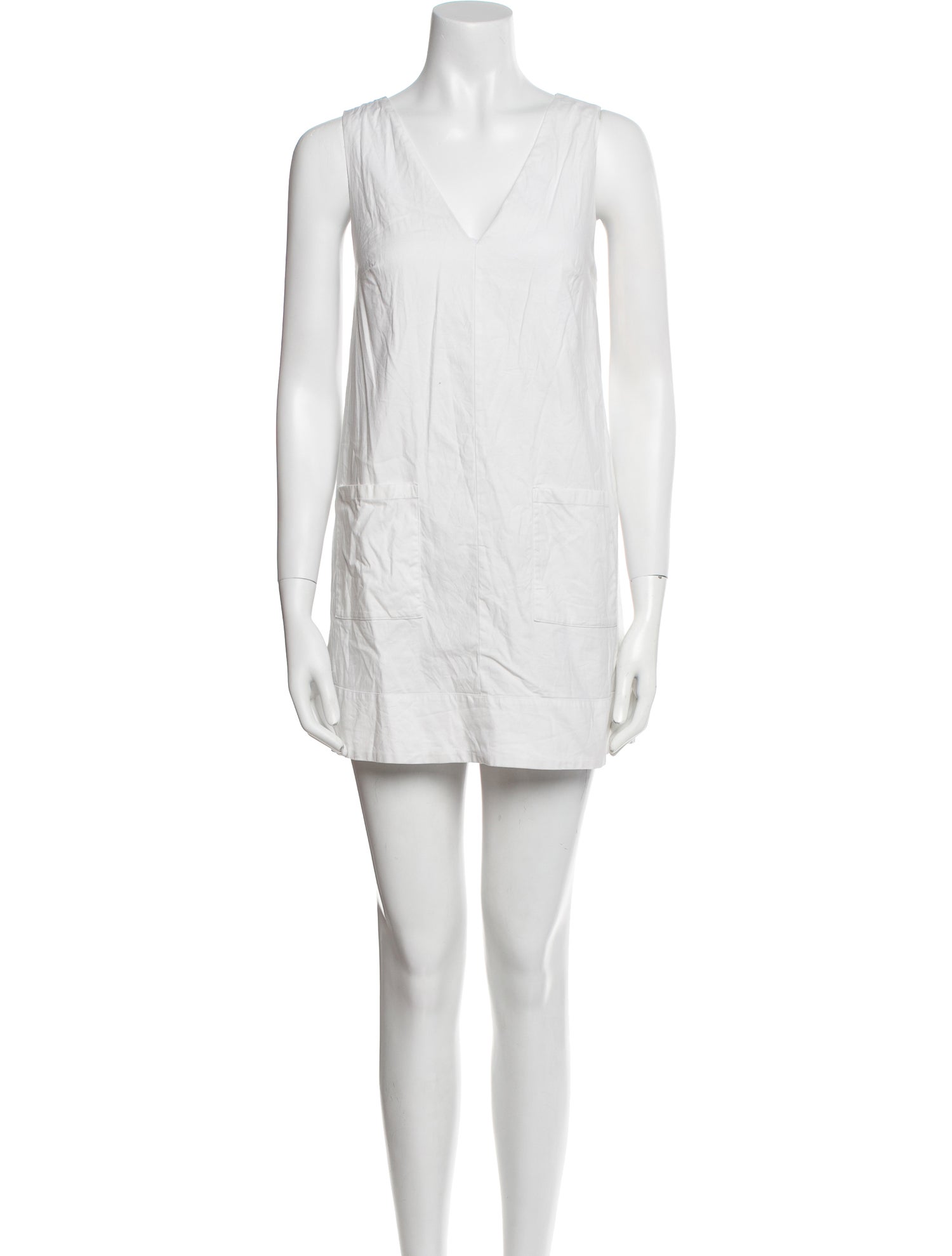 Reformation V-Neck Mini Dress