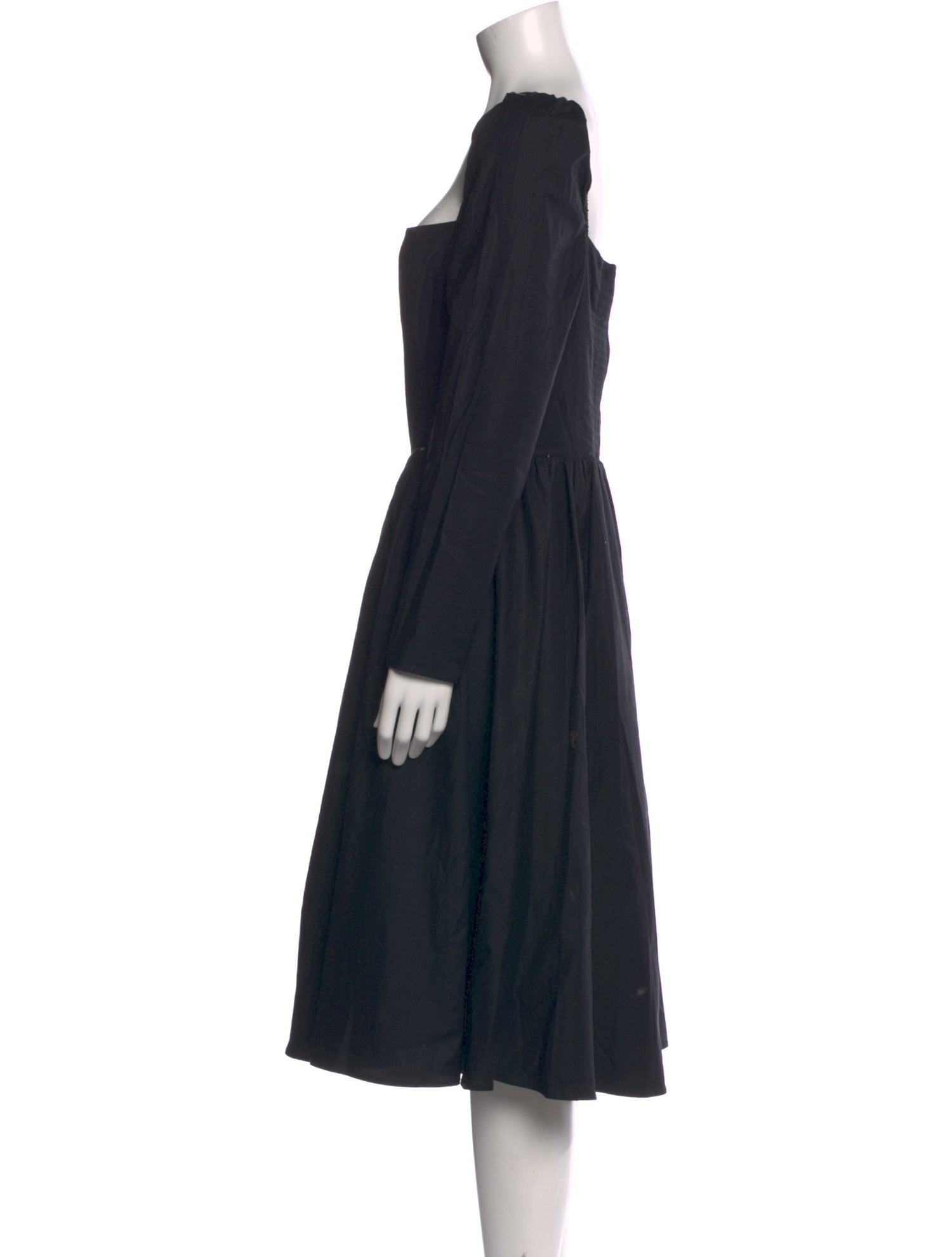 Reformation Linen Knee-Length Dress