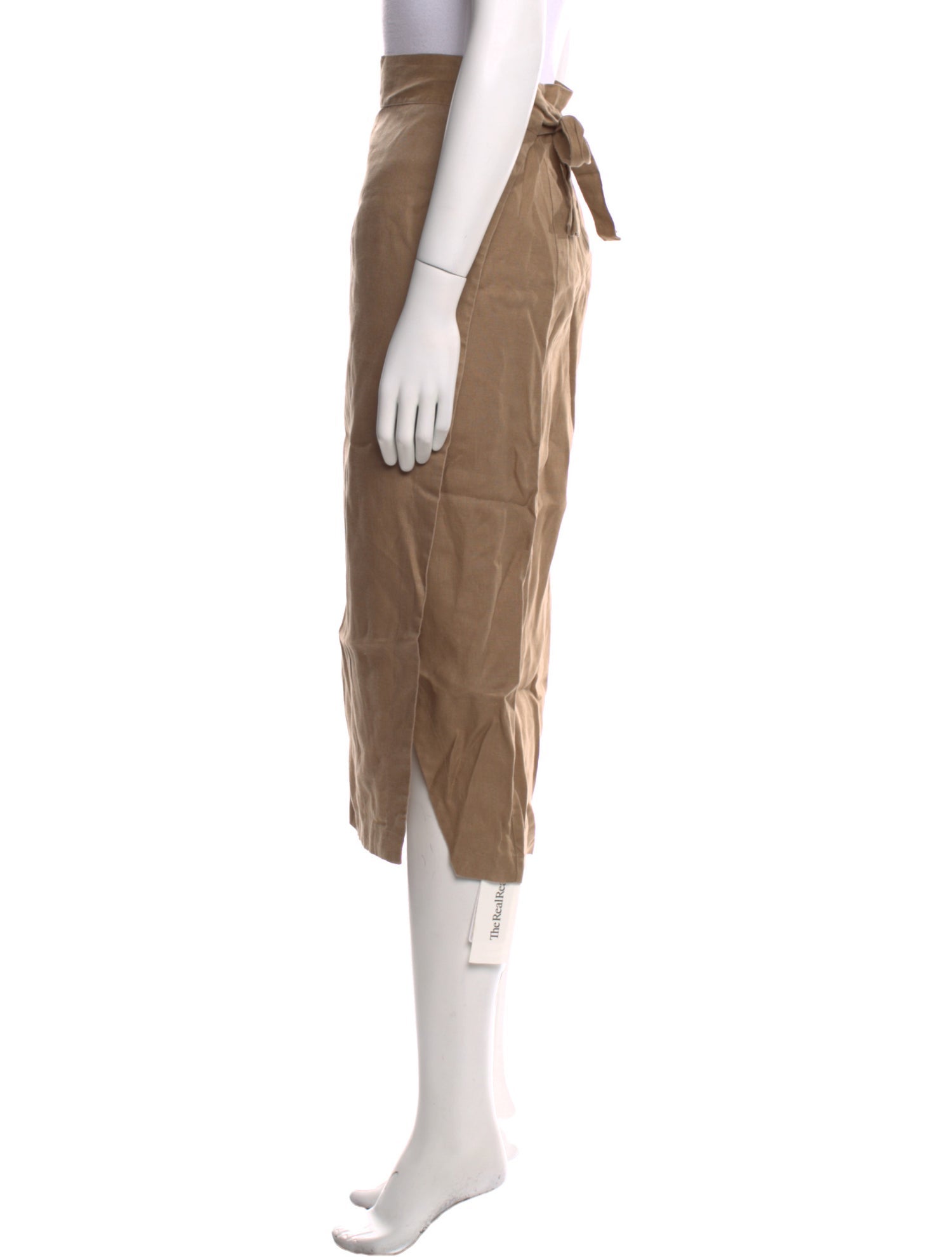 Reformation Linen Midi Length Skirt