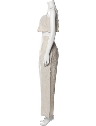 Reformation Linen Pant Set