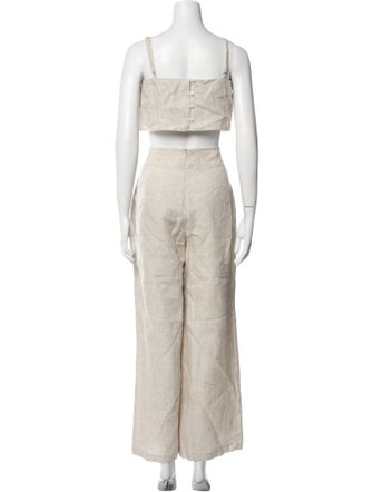 Reformation Linen Pant Set