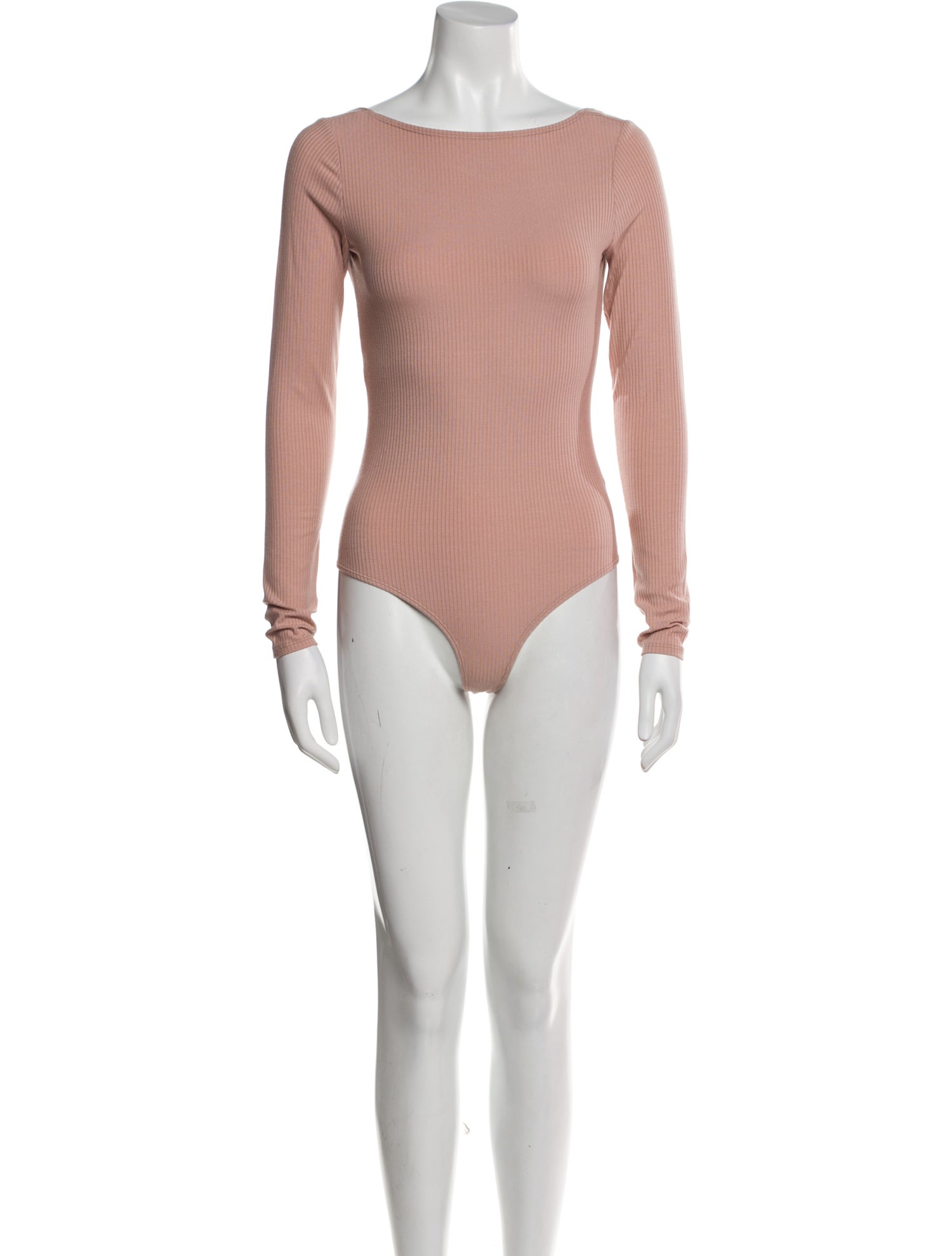Reformation Bateau Neckline Long Sleeve Bodysuit w/ Tags