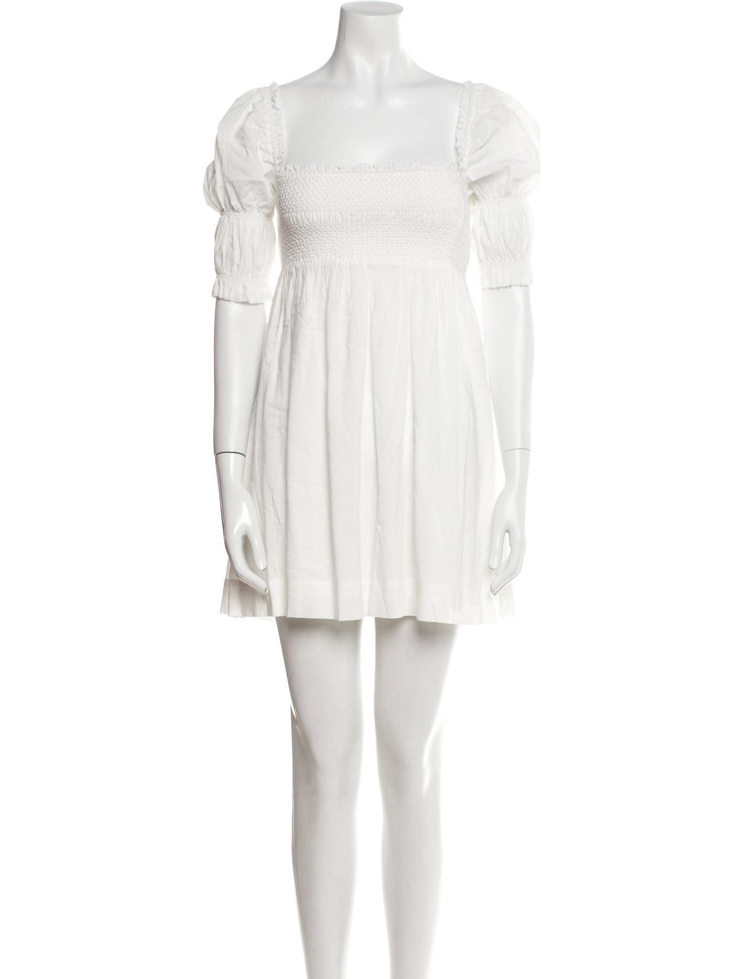 Reformation Square Neckline Mini Dress