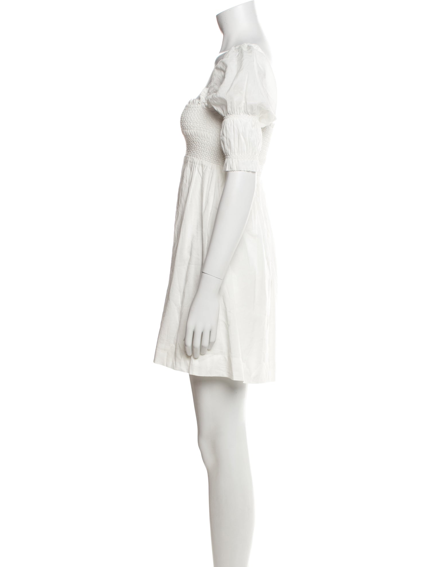 Reformation Square Neckline Mini Dress