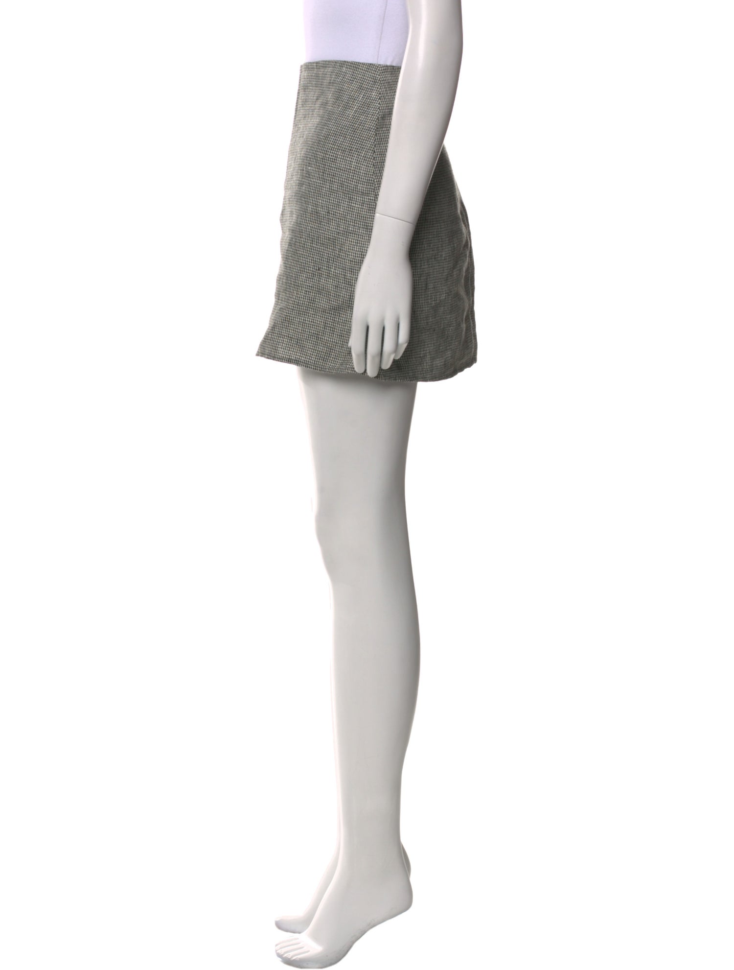 Reformation Linen Mini Skirt