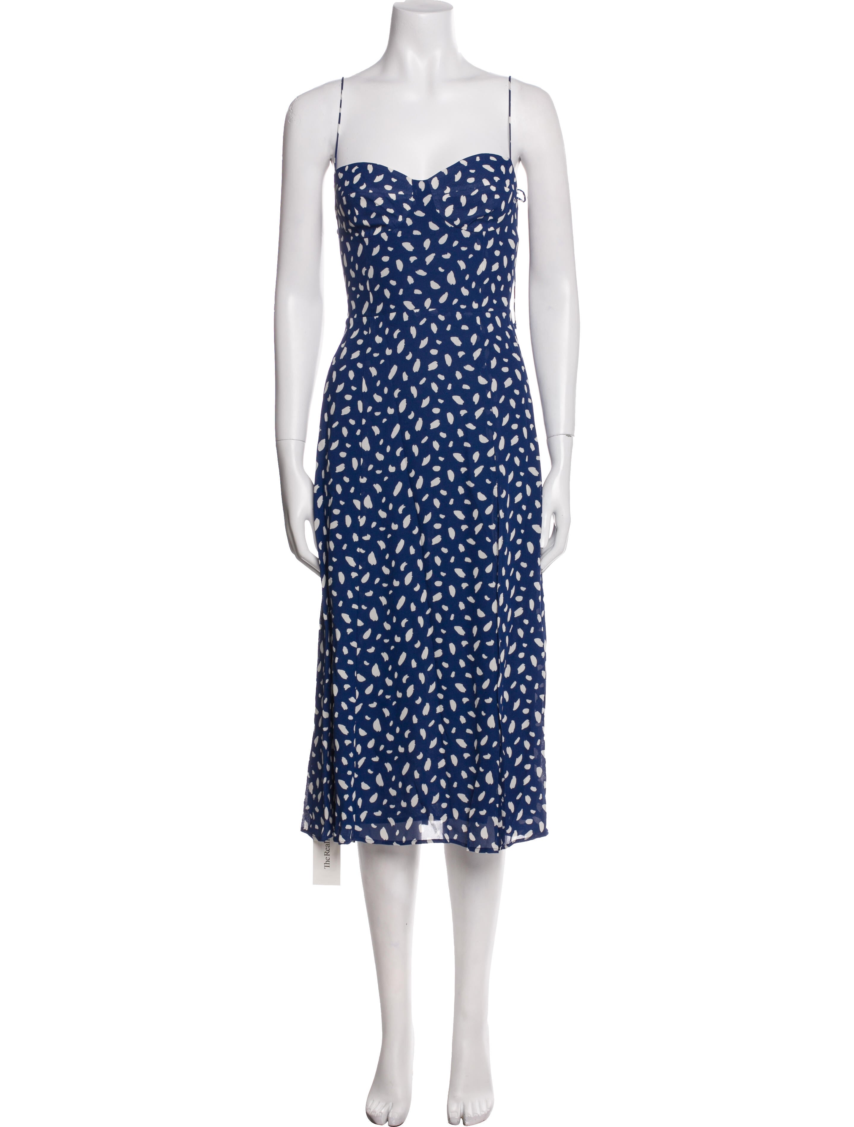 Reformation Printed Knee-Length Dress w/ Tags