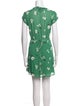 Reformation Floral Print Mini Dress