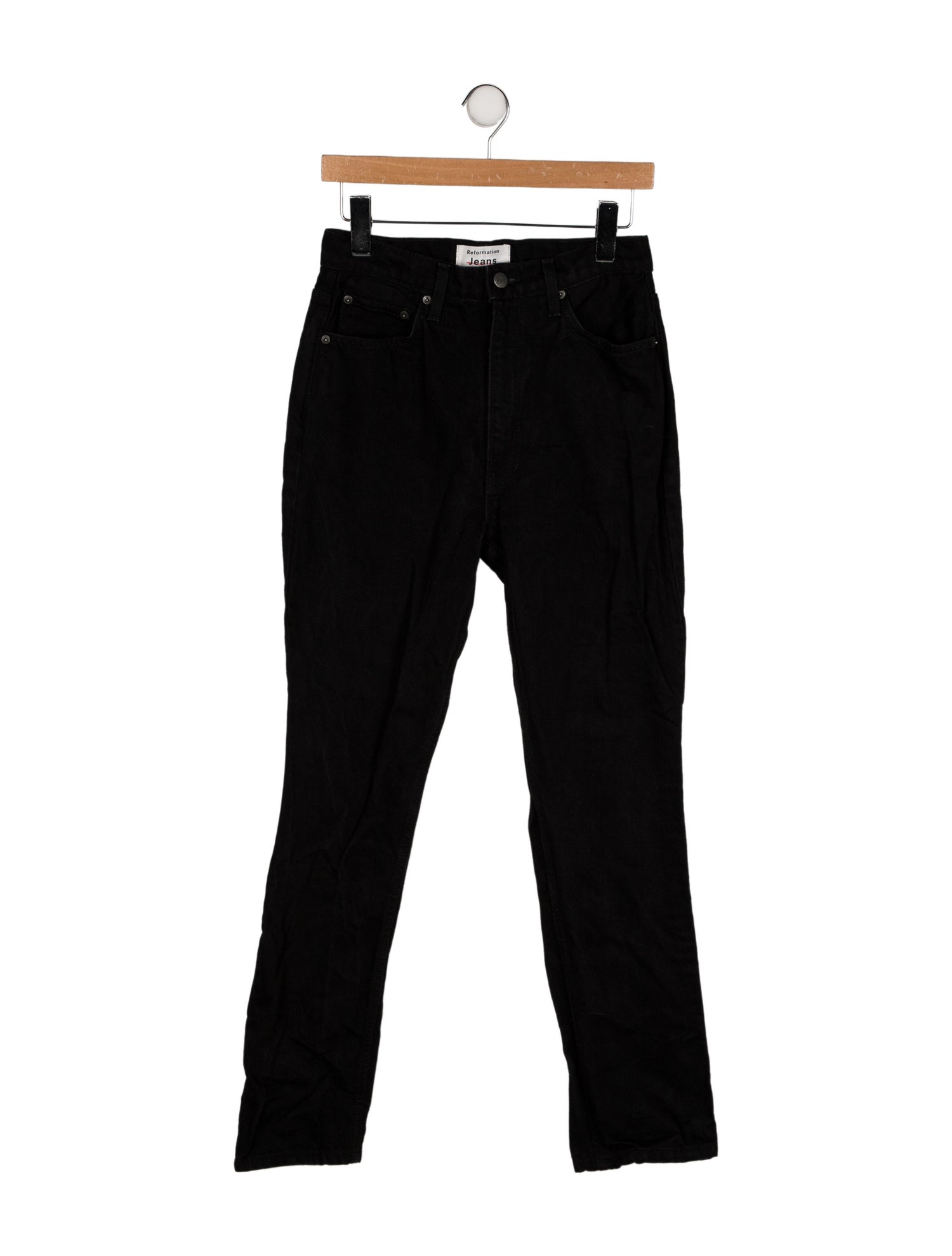 Reformation High-Rise Straight Leg Jeans