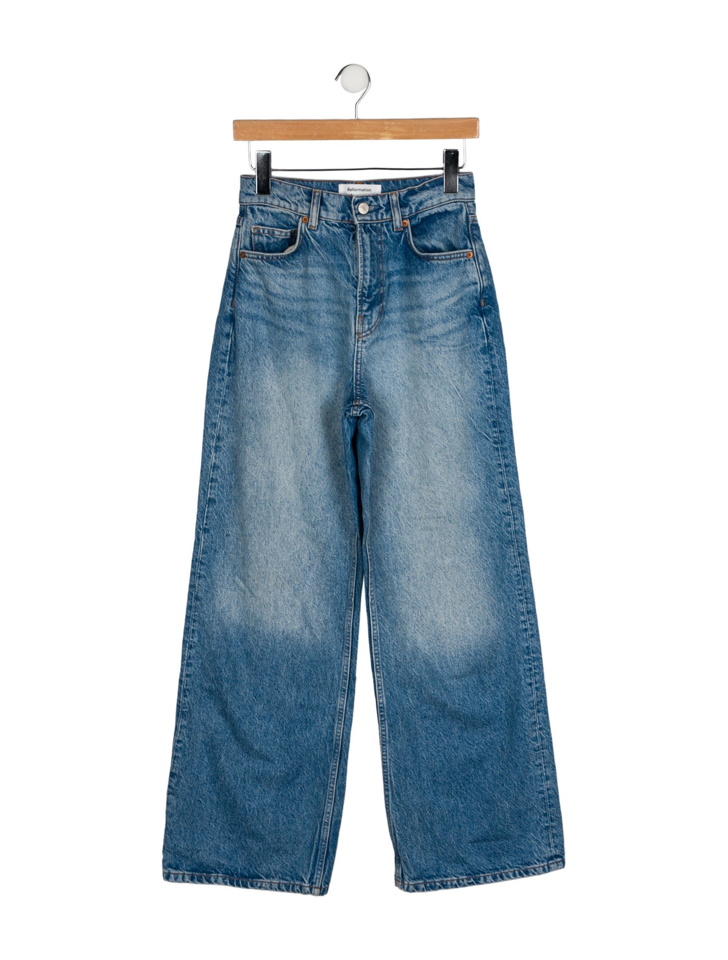 Reformation High-Rise Wide Leg Jeans