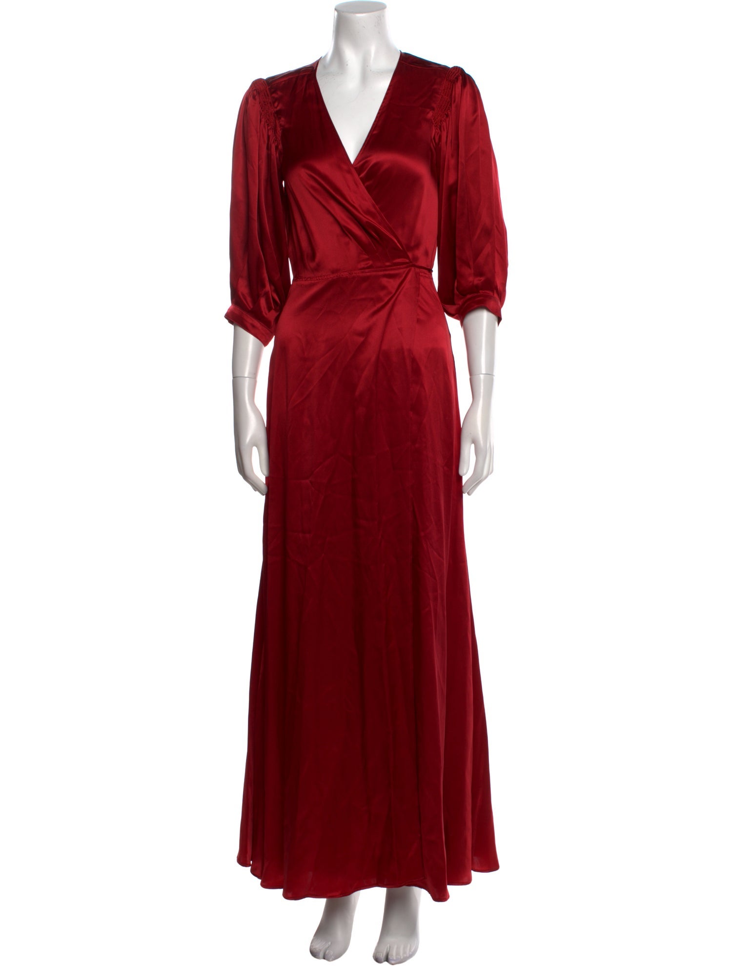 Reformation Silk Long Dress