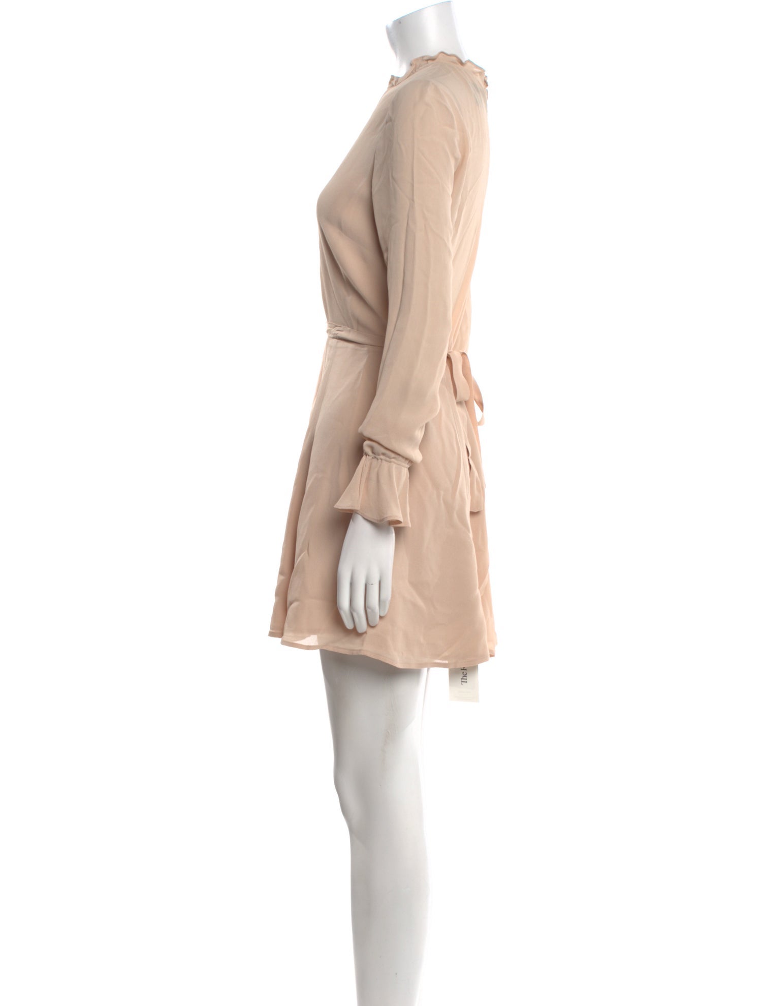 Reformation Mock Neck Mini Dress