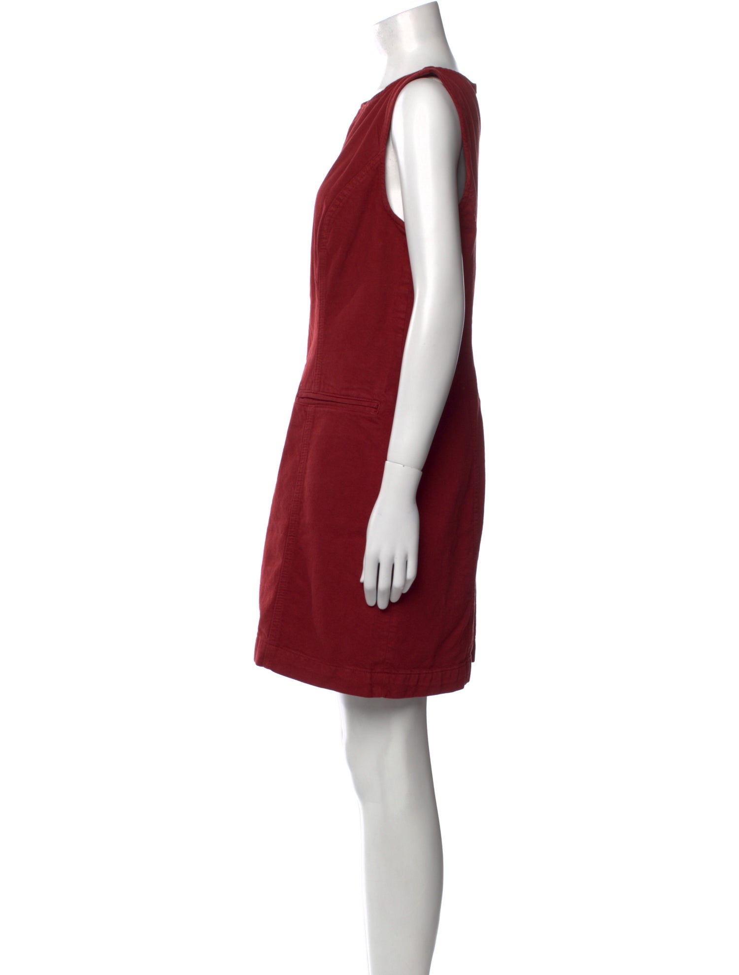 Reformation Bateau Neckline Mini Dress