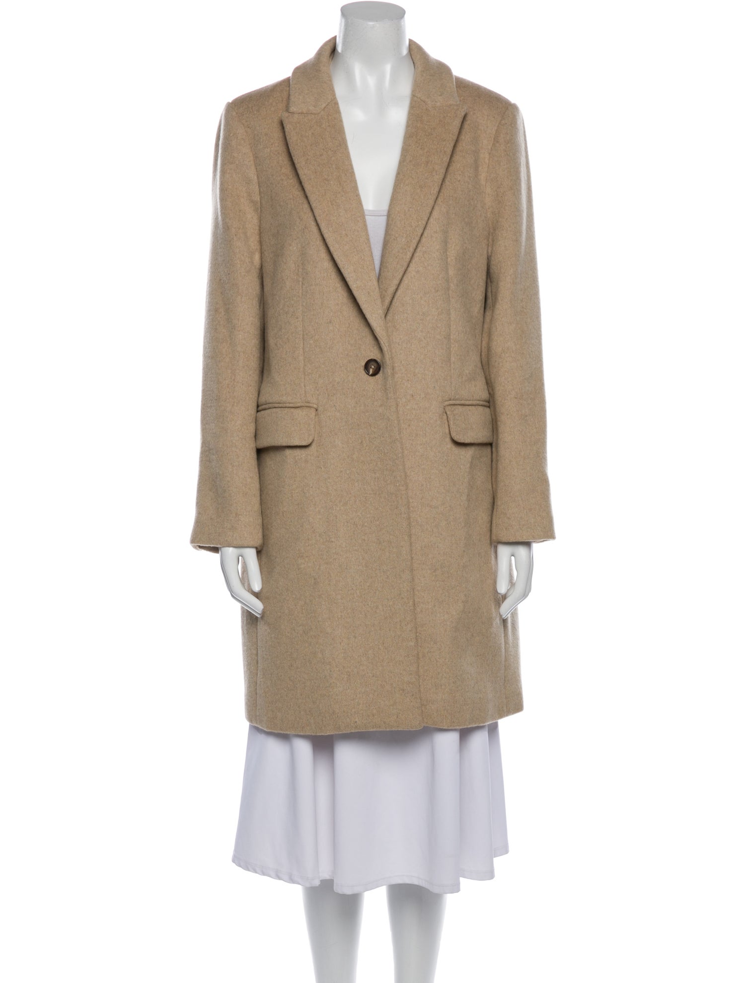 Reformation Wool Peacoat