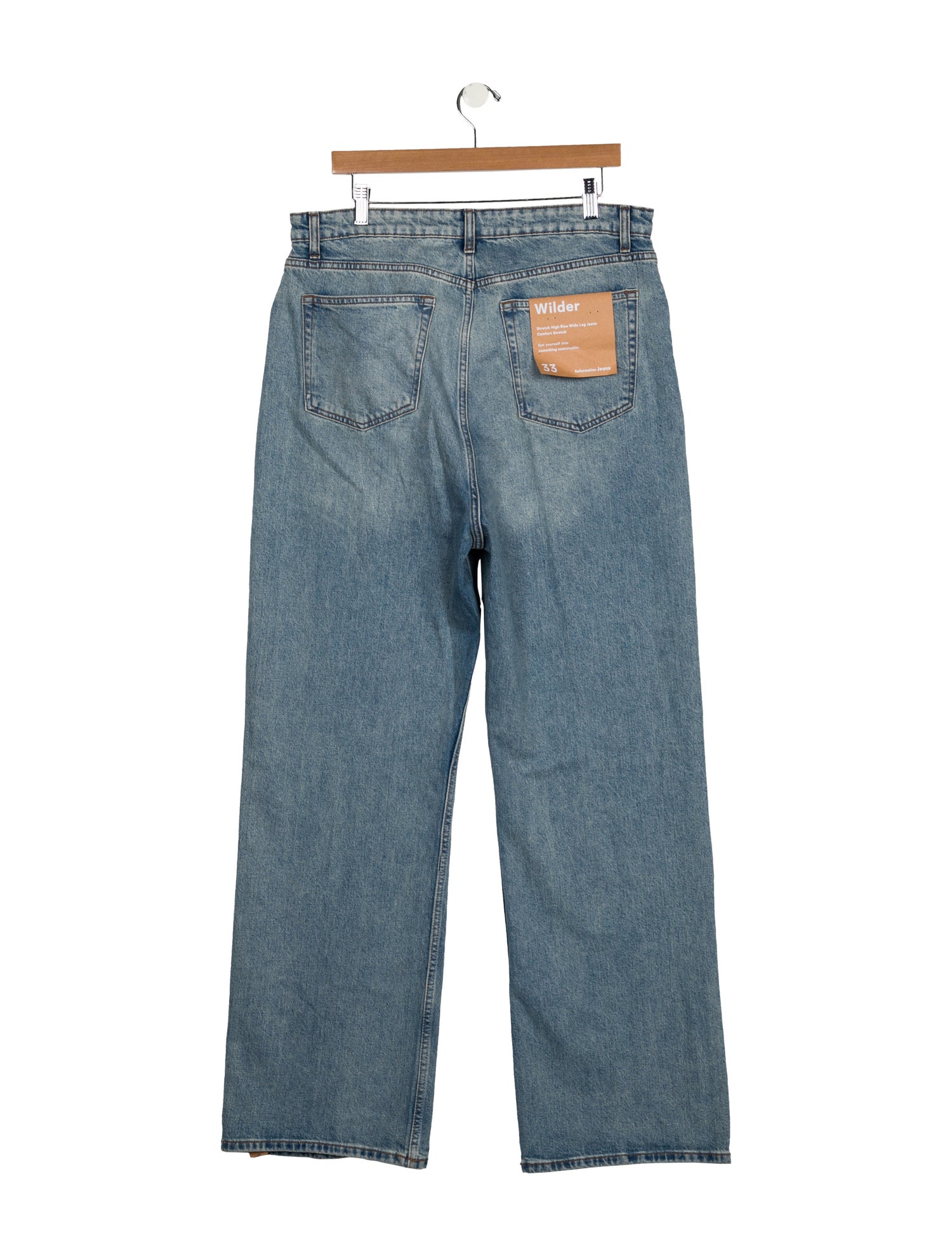 Reformation High-Rise Wide Leg Jeans w/ Tags