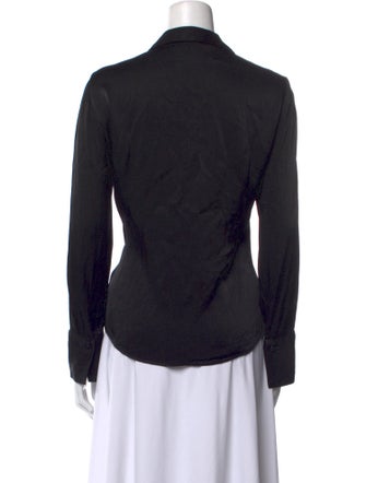 Reformation Long Sleeve Button-Up Top