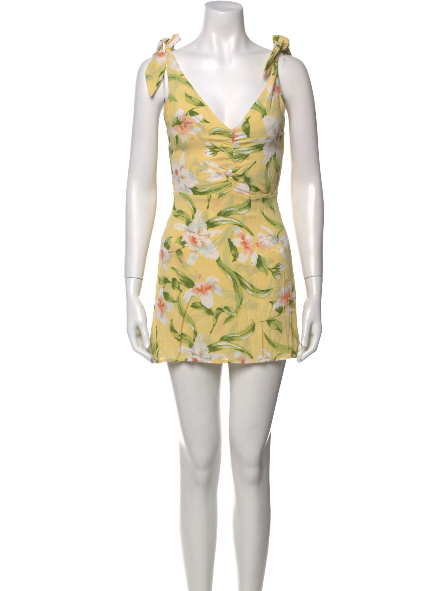 Reformation Printed Mini Dress