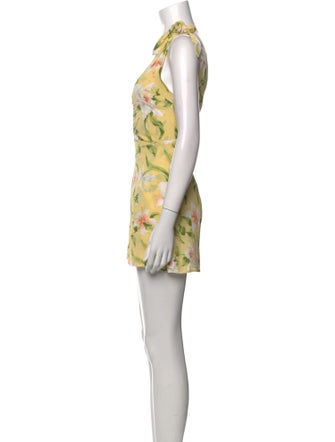 Reformation Printed Mini Dress