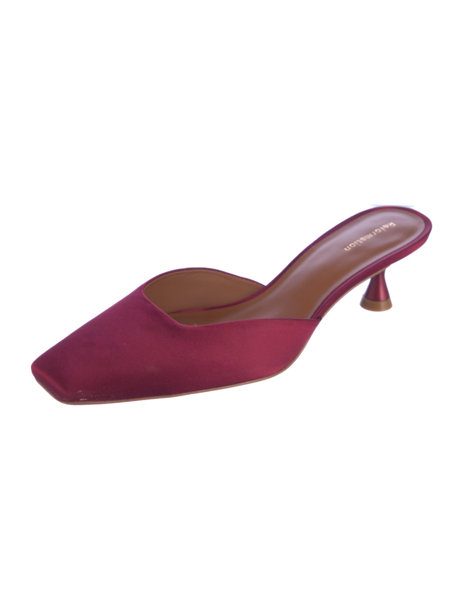 Reformation Leather Mules