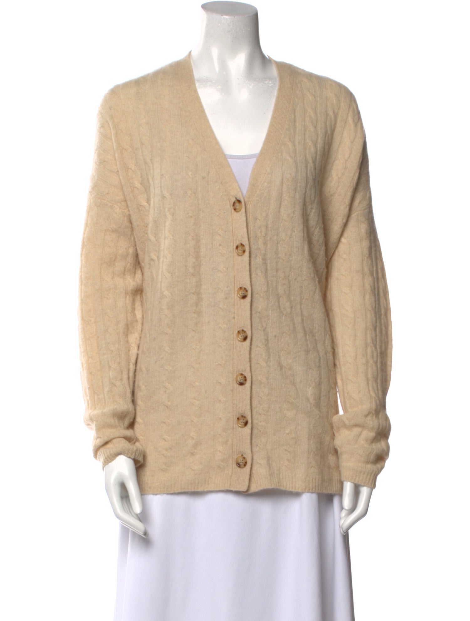 Reformation Cashmere V-Neck Sweater