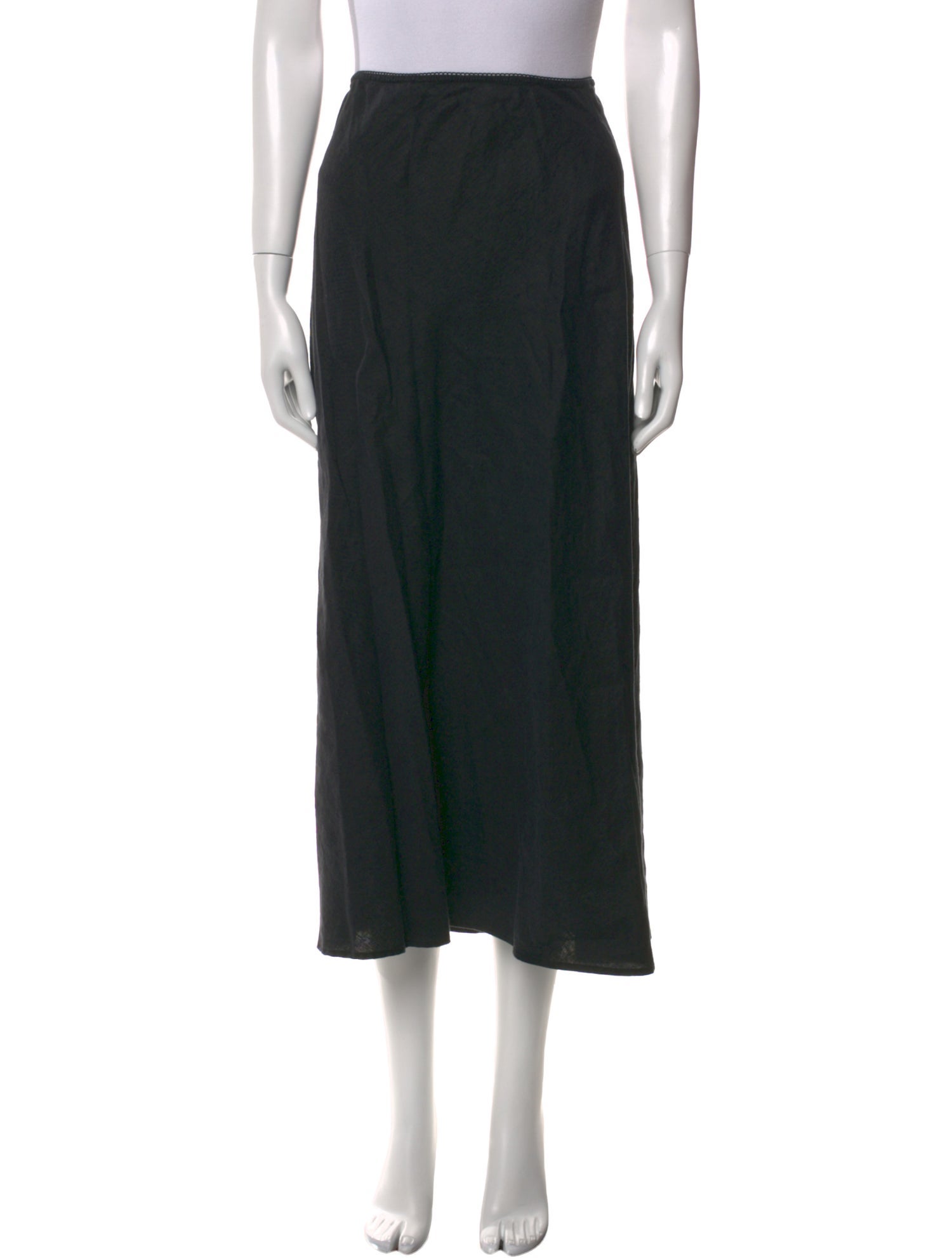 Reformation Linen Midi Length Skirt