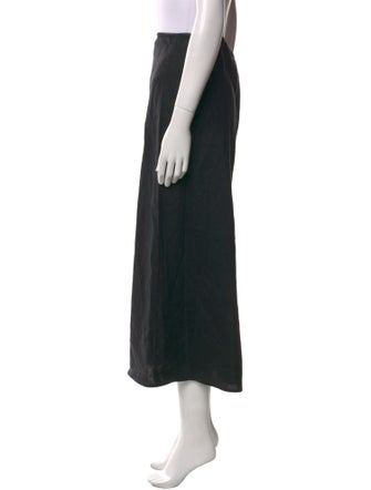 Reformation Linen Midi Length Skirt