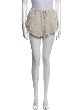 Reformation Linen Mini Shorts