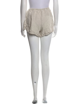 Reformation Linen Mini Shorts