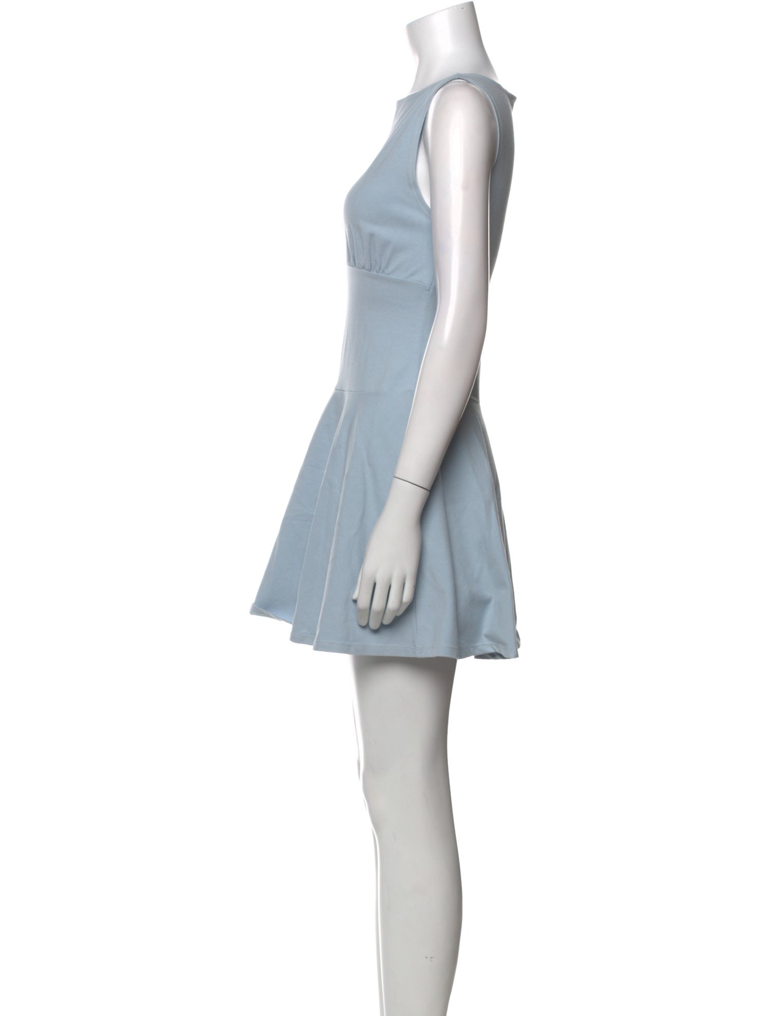 Reformation Bateau Neckline Mini Dress