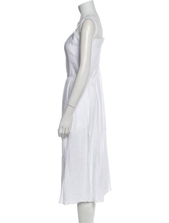 Reformation Linen Long Dress