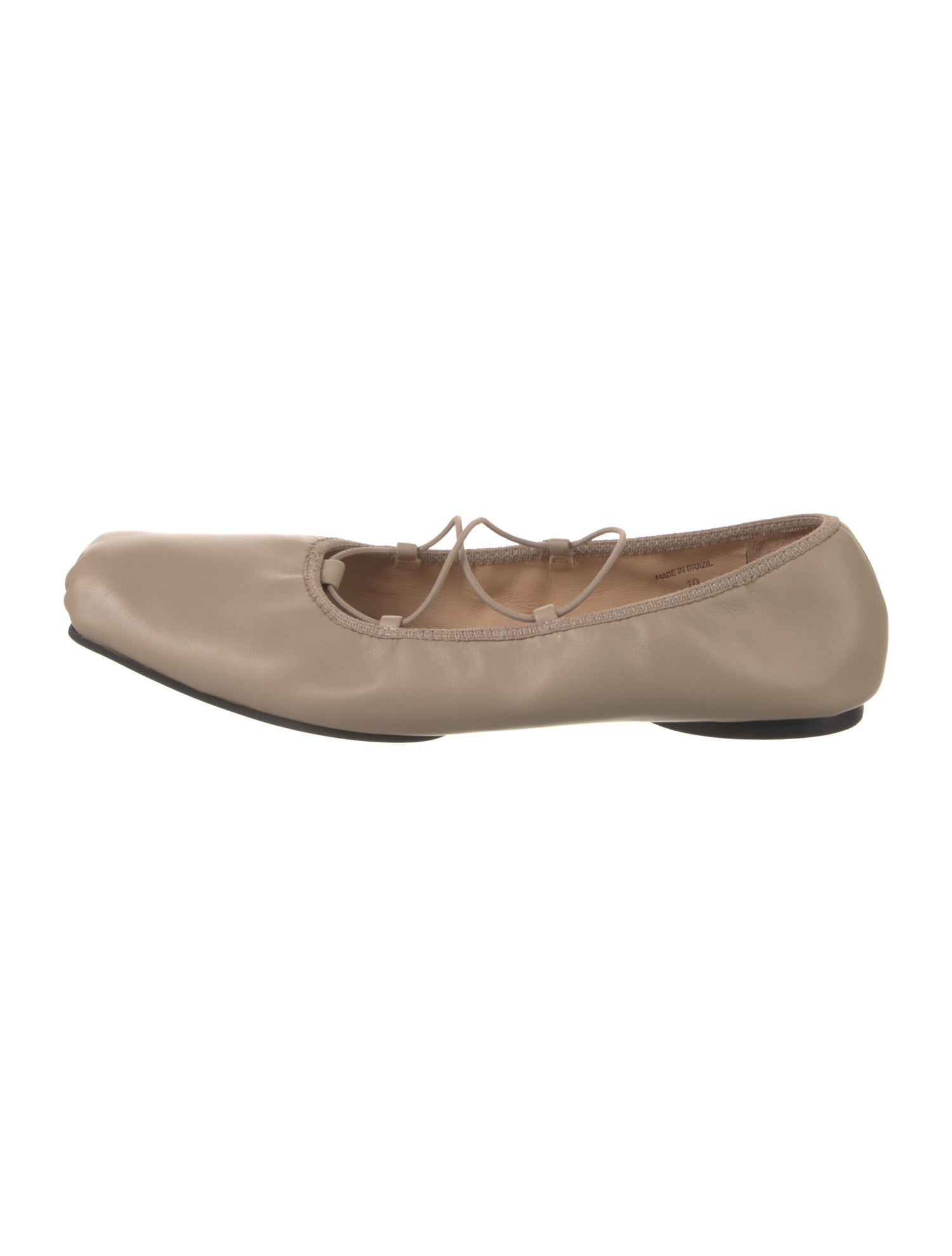 Reformation Leather Ballet Flats