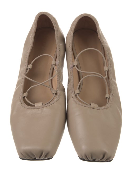 Reformation Leather Ballet Flats
