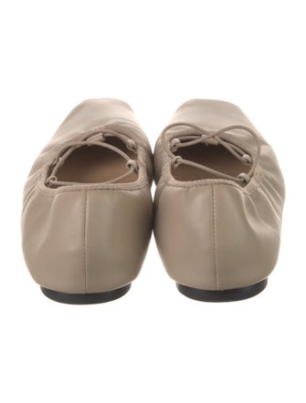 Reformation Leather Ballet Flats