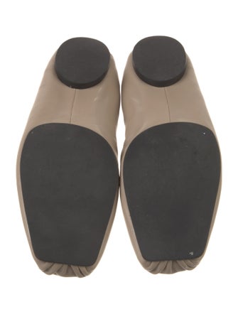 Reformation Leather Ballet Flats
